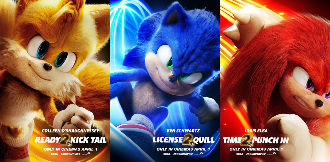 Sonic Movie 2- Movie Poster  Sonic heroes, Sonic art, Sonic